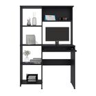 Escritorio Librero Alden Wengue Virtual Muebles