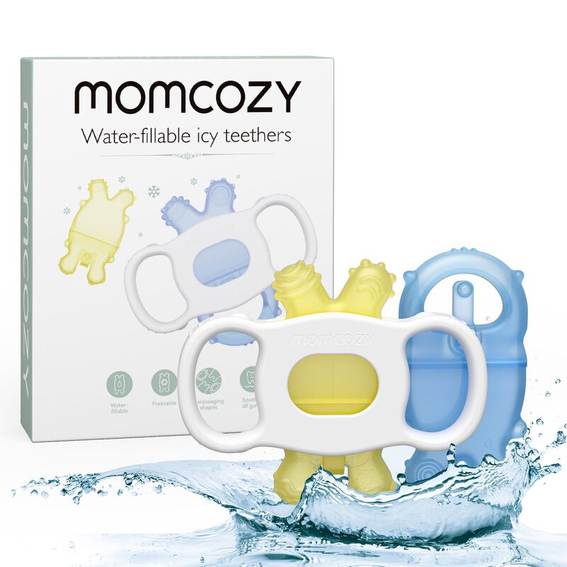 Mordedor En Fr&iacute;o De Silicona Teether Momcozy, R... image number null