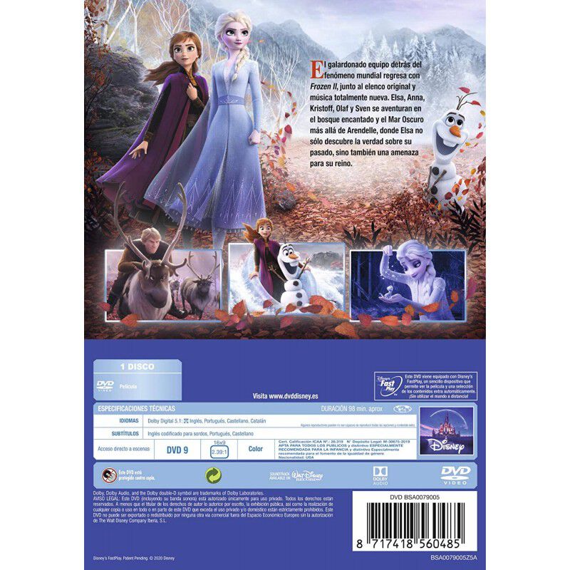 Frozen 2 [DVD] image number null