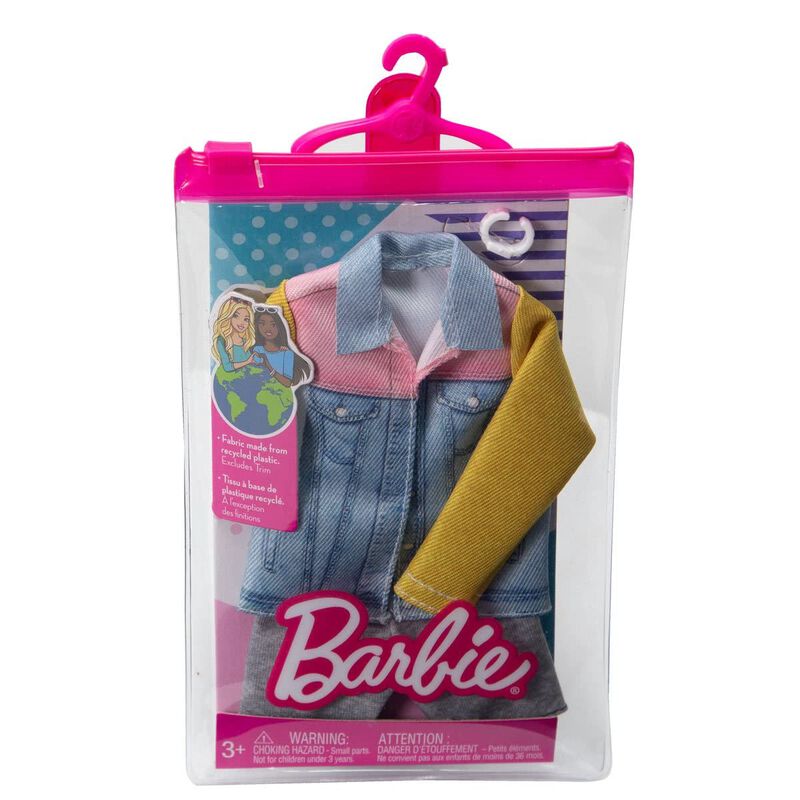 Paquete De Ropa Para Mu&ntilde;eco Ken Barbie Con Chaq... image number null