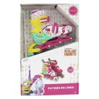 Patines En L&iacute;nea Mi Villano Favorito Ajustables Ruedas Pvc Para Ni&ntilde;os 60-96 Meses Hasta 35 Kg Multicolor