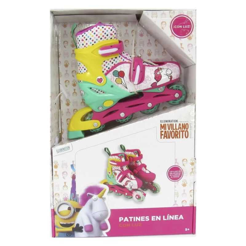 Patines En L&iacute;nea Ajustables Minions Fluffy 22-2... image number null