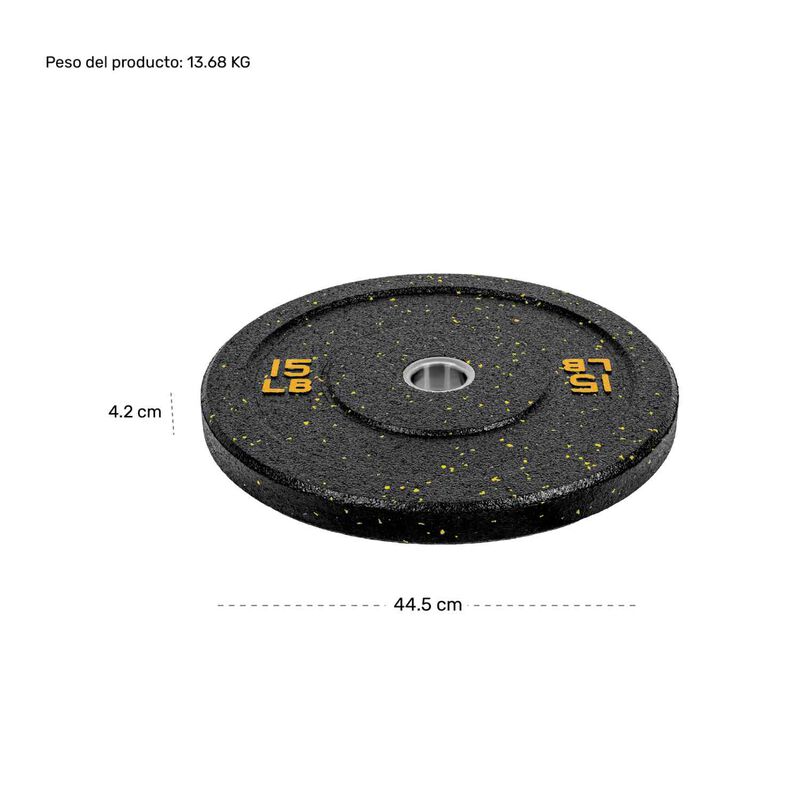 Par Discos Bumper Olímpicos 30lb 2pz Profesiona... image number null