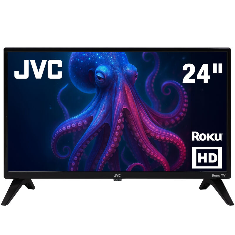 Pantalla Jvc Smart Tv 24 Pulgadas Hd Led Roku T... image number null
