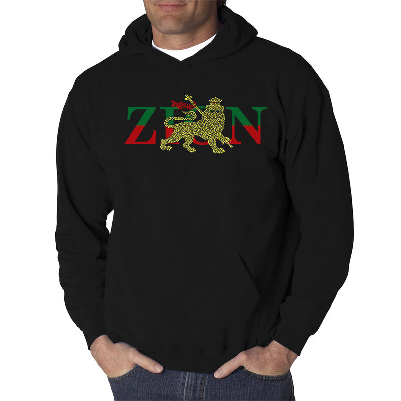 Sudadera Con Capucha Word Art Para Hombre - Zio... image number null