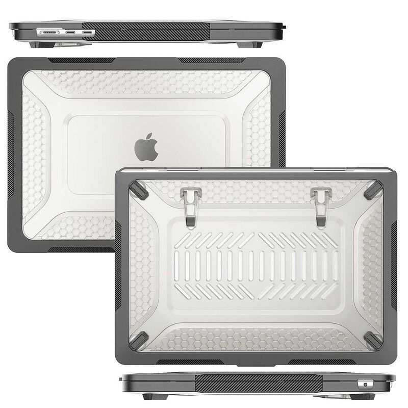 Funda TEKKU HC para MacBook Air 15 Negra A2941A... image number null