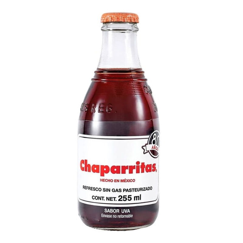 Chaparrita Vidrio Uva 255ml image number null