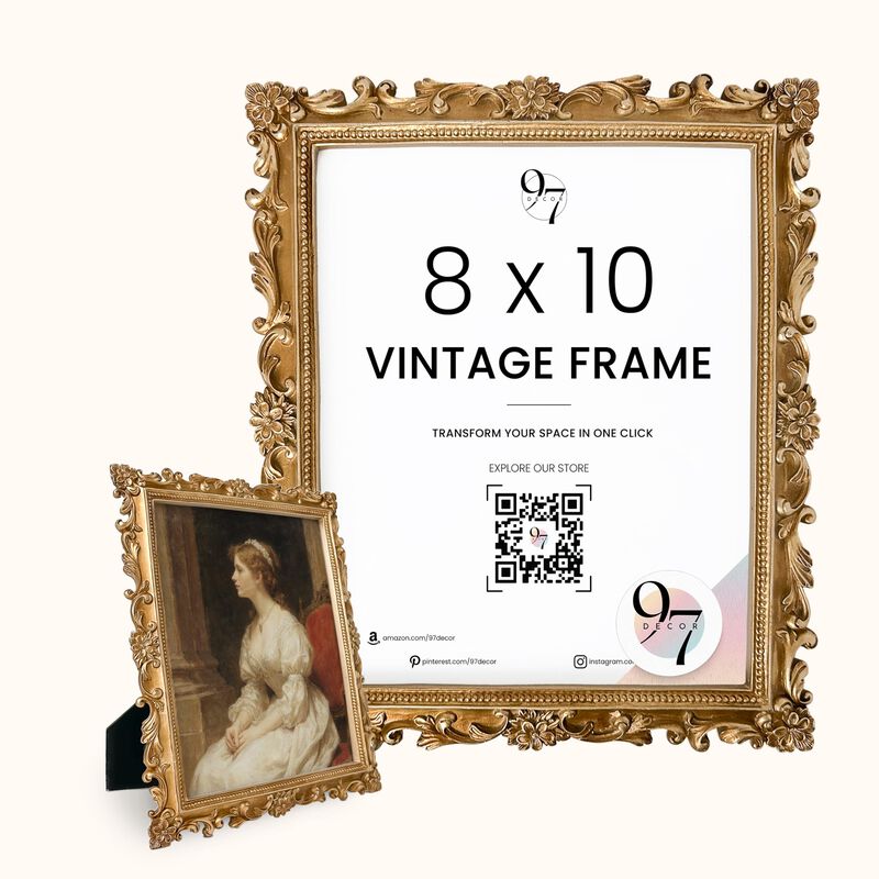 Marco De Fotos 97 Decor 20x25 Cm Dorado Vintage... image number null
