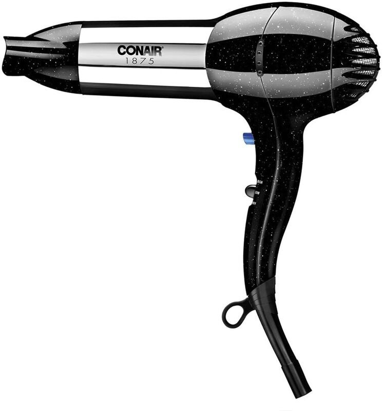 Secadora Cabello Conair Turbo Iones Cromada Ant... image number null