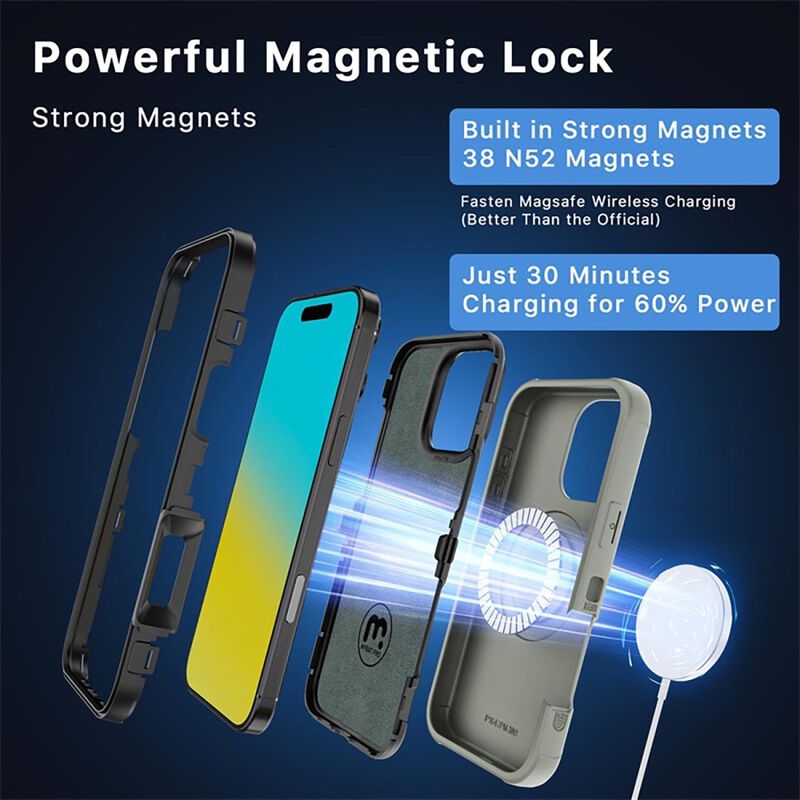 Funda Mybat Maverick Mag Clip Para Iphone 16 Pr... image number null