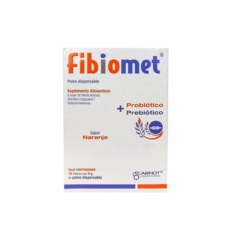 Fibiomet Suplemento Alimenticio Naranja Polvo image number null