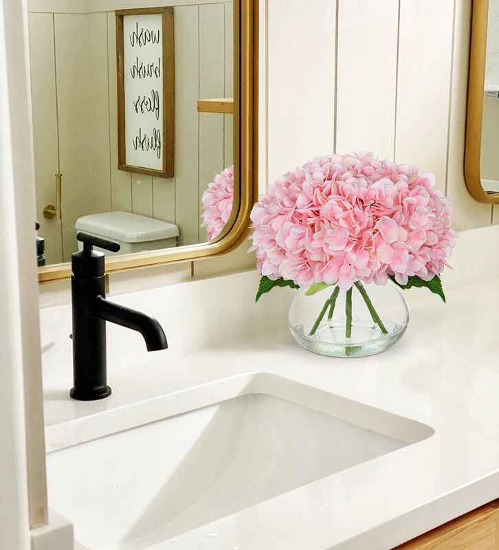 Flores Artificiales Hollyone Rosa De 23 cm Con ... image number null