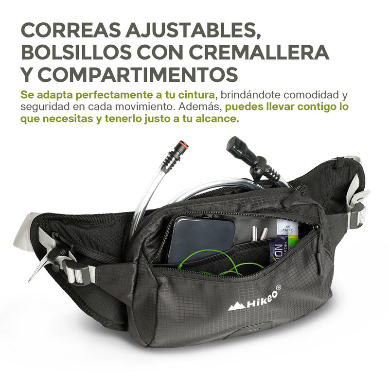 Cangurera de Hidratacion Deportiva 1.5 Litros C... image number null