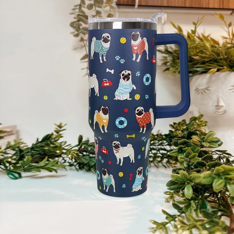 Vaso T&eacute;rmico Ceovfoi 1200 ml Con Decoraci&oacute;n De ... image number null