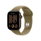 Apple Watch S12 Gps 42mm Aluminio Bronce Oscuro Deportiva Oliva S/m