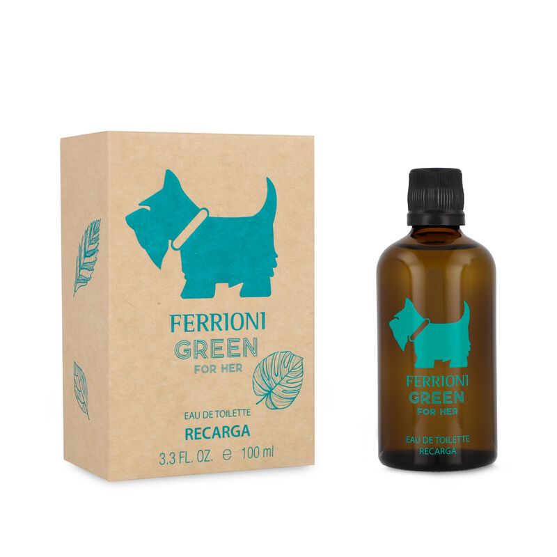 Ferrioni Green For Her 100Ml Edt Refill image number null