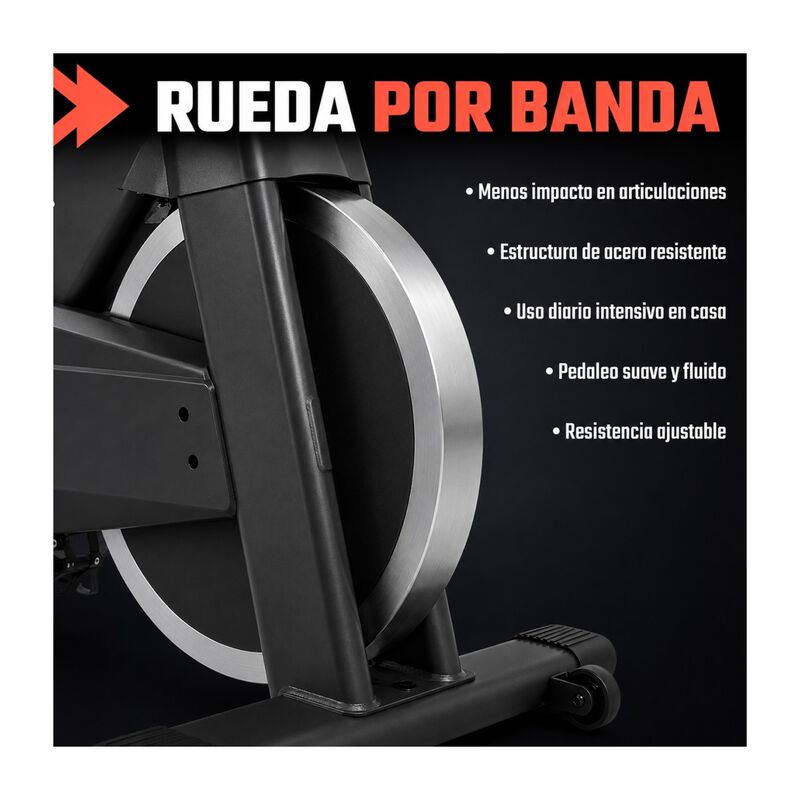 Bicicleta Spinning Fija Estatica Ejercicio Moni... image number null