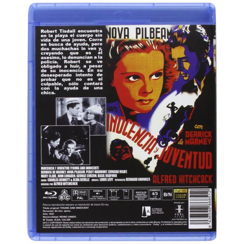 Inocencia Y Juventud (blu-ray) image number null