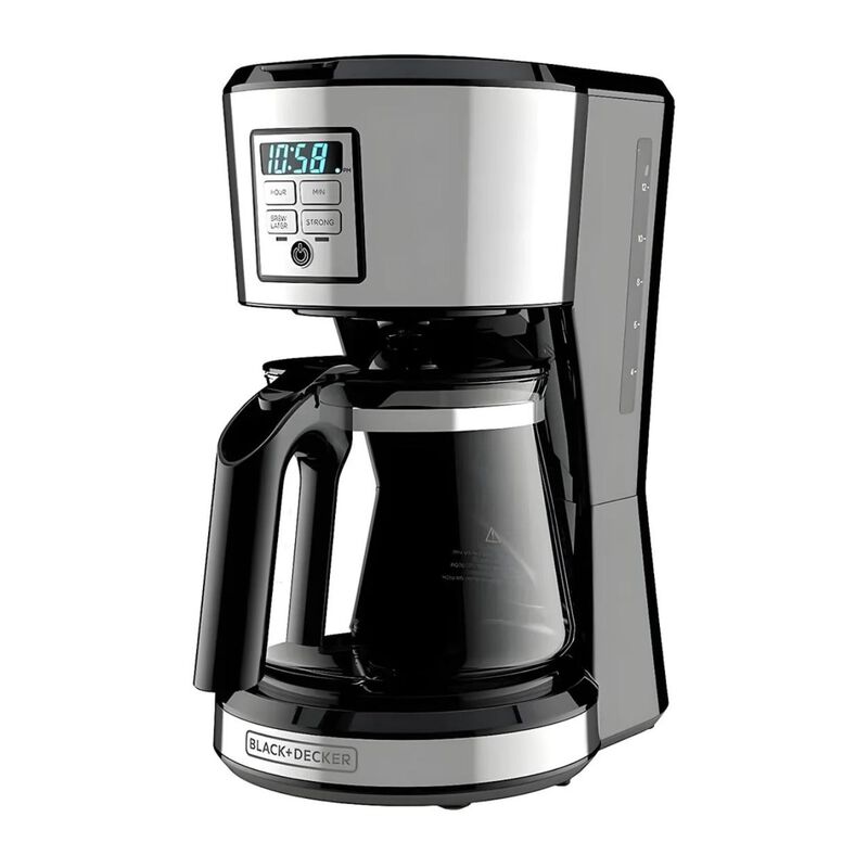 Cafetera Black And Decker 12 Tazas Negro Cm1231... image number null