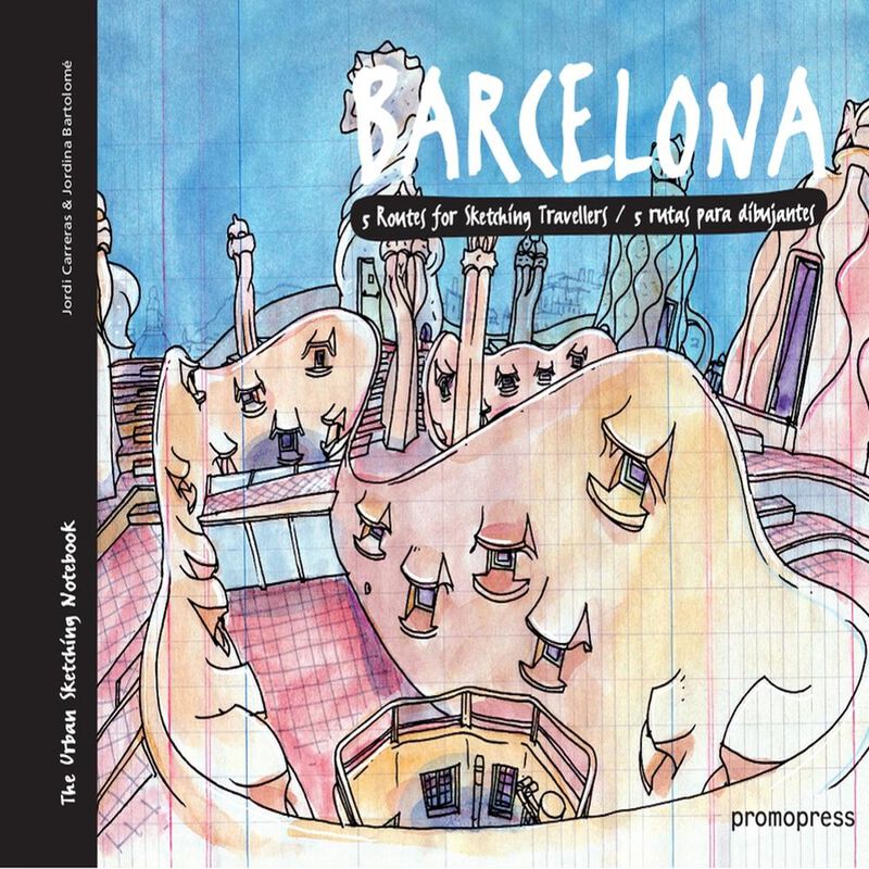 Barcelona 5 Routes For Sketching Travellers 5 R... image number null