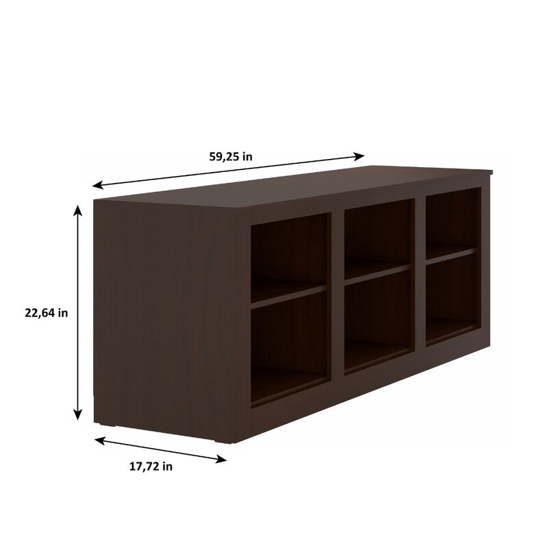 Mueble Para Tv Bertolini 1393 Chocolate Hasta 5... image number null