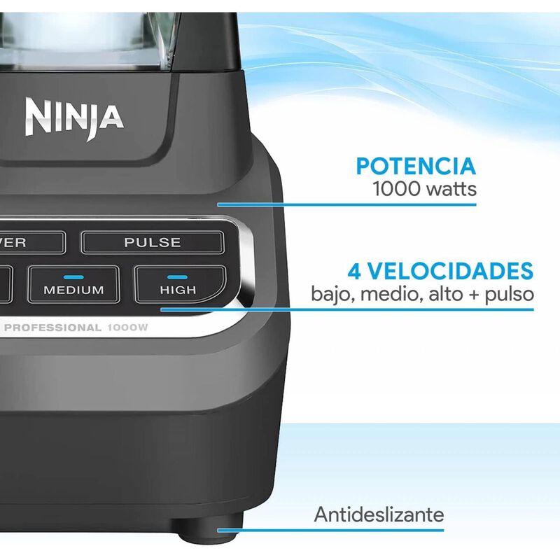 Licuadora Ninja Co610 Profesional 2.1 Lt Negro image number null