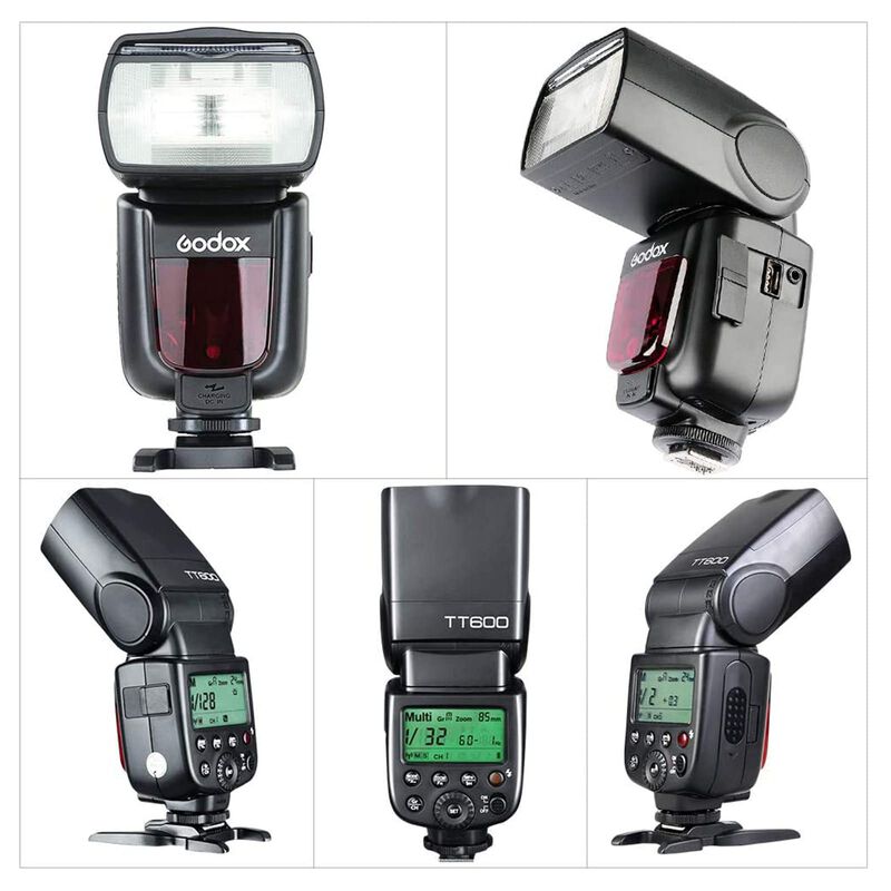 Flash Speedlite Godox Tt600 2.4g Para Canon Nik... image number null