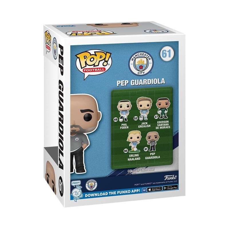 &iexcl;funko Pop! Figura De F&uacute;tbol Del Manchester Cit... image number null