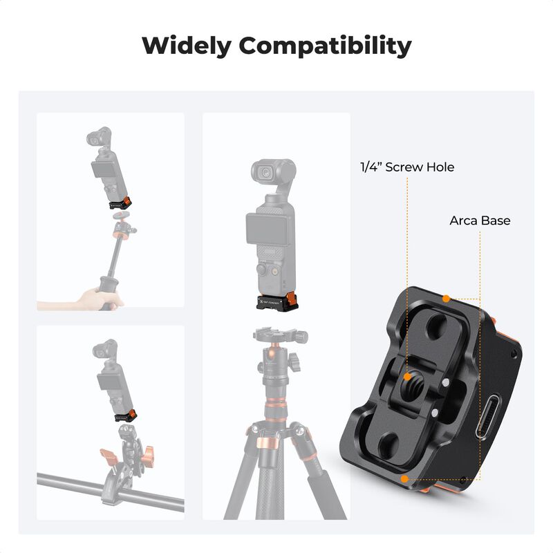 Adaptador De Carga Base K&f Concept Para Dji Os... image number null