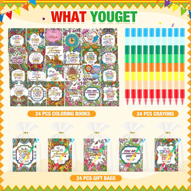 Libro Para Colorear Sinload - Pack De 24 Con Cr... image number null
