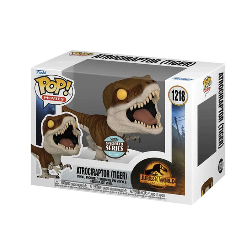 Funko Pop Jurassic World Atrociraptor (tiger) image number null