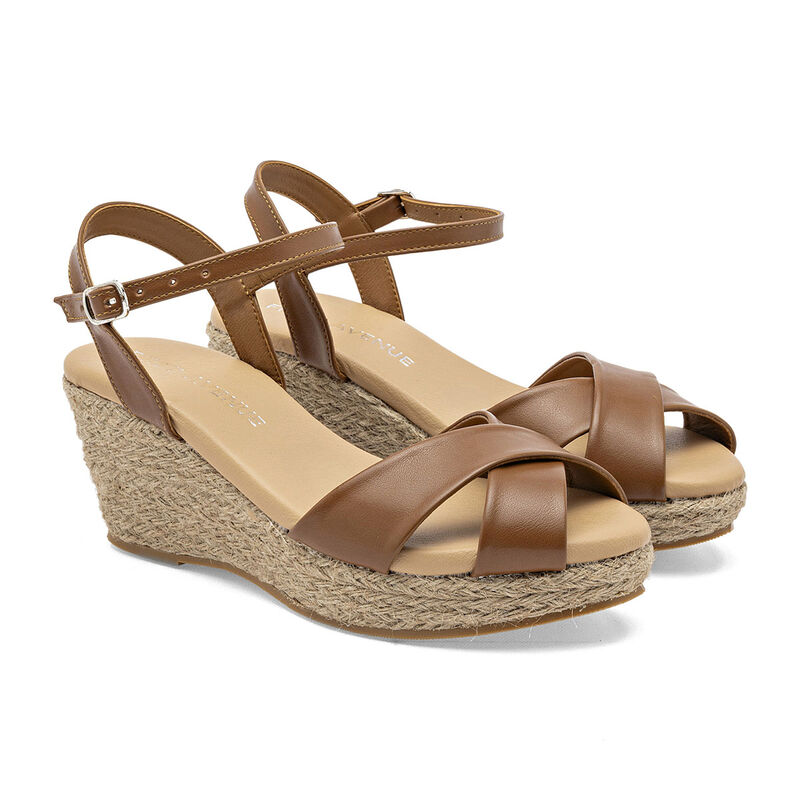 First Avenue Sandalia Camel Para Mujer 147555ce image number null