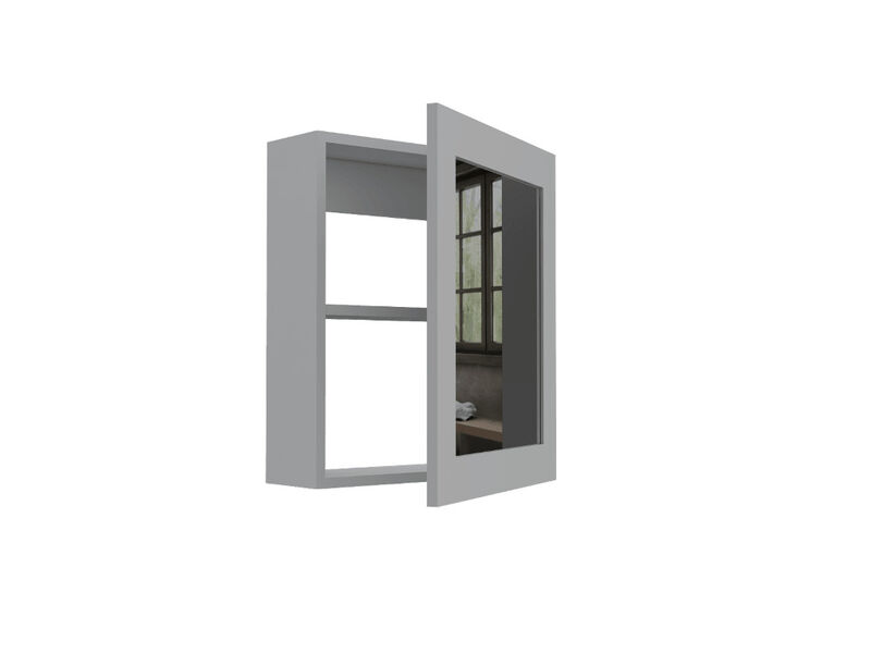 Gabinete Para Baño Heston, Blanco, Con Espejo V... image number null