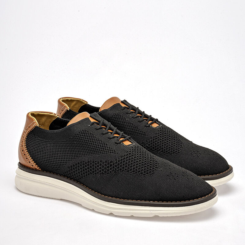 Zull zapato casual para hombre negro camel cod ... image number null