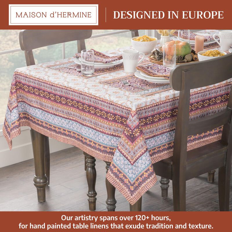 Mantel Maison D'Hermine 137x183 cm Algod&oacute;n Acua... image number null