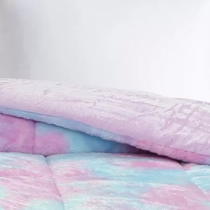 Edredon Conejo Y Liso 2x1 Doble Vista Matrimoni... image number null