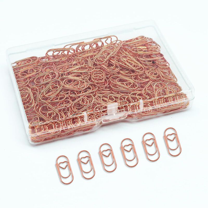 Clips De Papel Lenpestia 2 &times; 0,9 cm Rosa Dorado... image number null