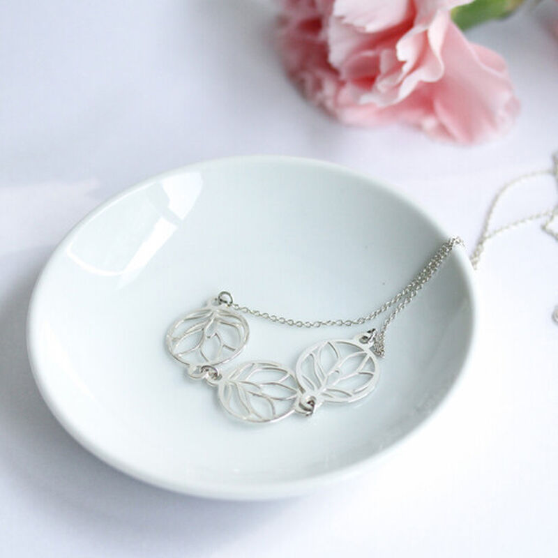 Collar corto Amapola De Plata .925 image number null