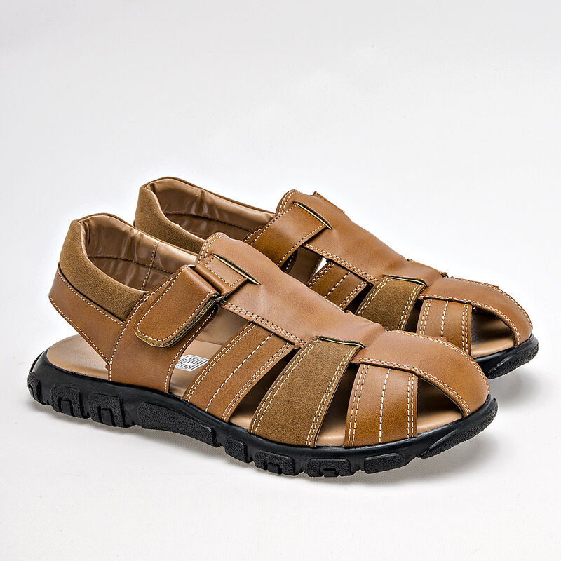 Yondeer Sandalia para joven camel image number null