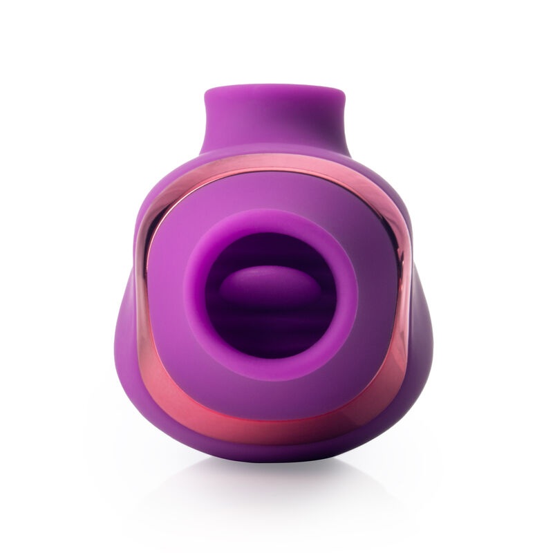VIBRADOR DE SUCCI&Oacute;N MORADO SNIFFER TONGUE image number null