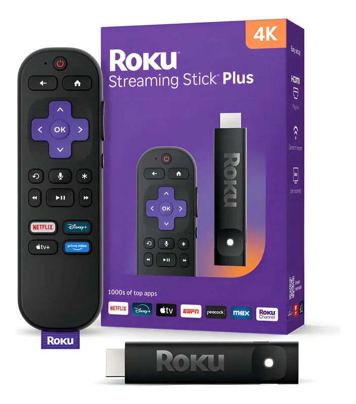 Streaming Stick Roku Plus 4k 3830mx Negro image number null