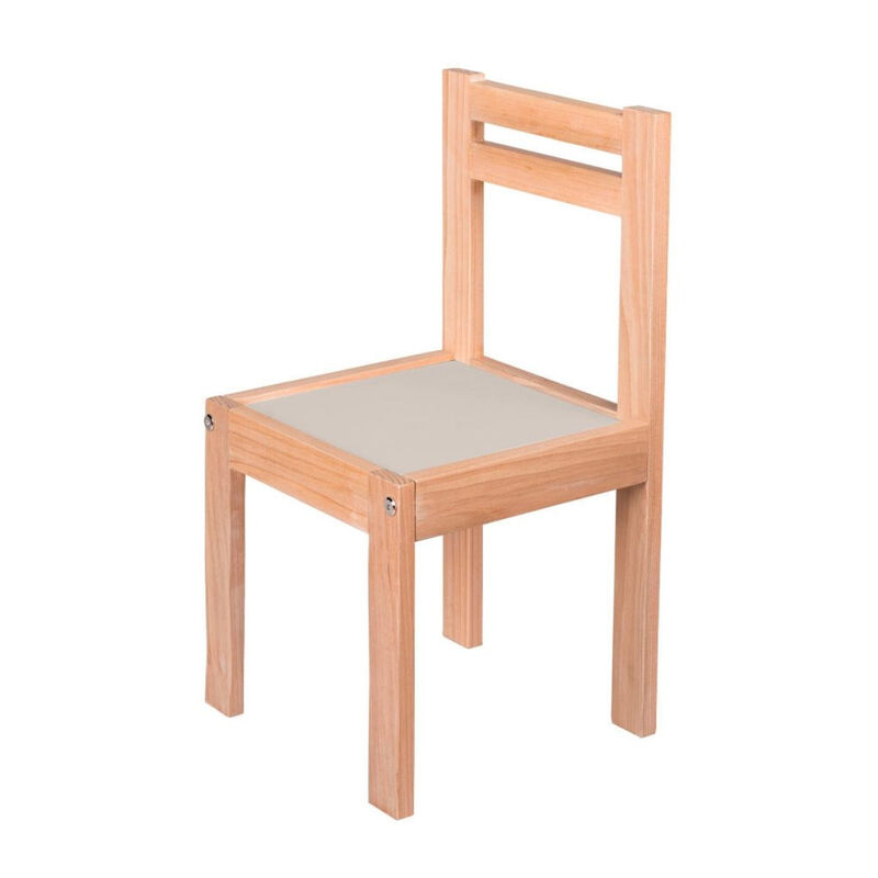 Silla de Madera Nórdica Barnizada para Niños - ... image number null