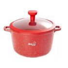 Hot Spot Olla Ultra Antiadherente Rojo Hot Spot Tapa 30 Cm Hot Spot Z603