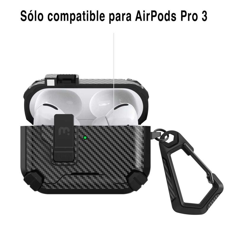 Funda Mybat Para Airpods Pro 3 Magnetica Negra image number null