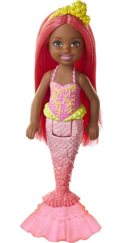 Mu&ntilde;eca Barbie Dreamtopia Chelsea Mermaid Con Pe... image number null