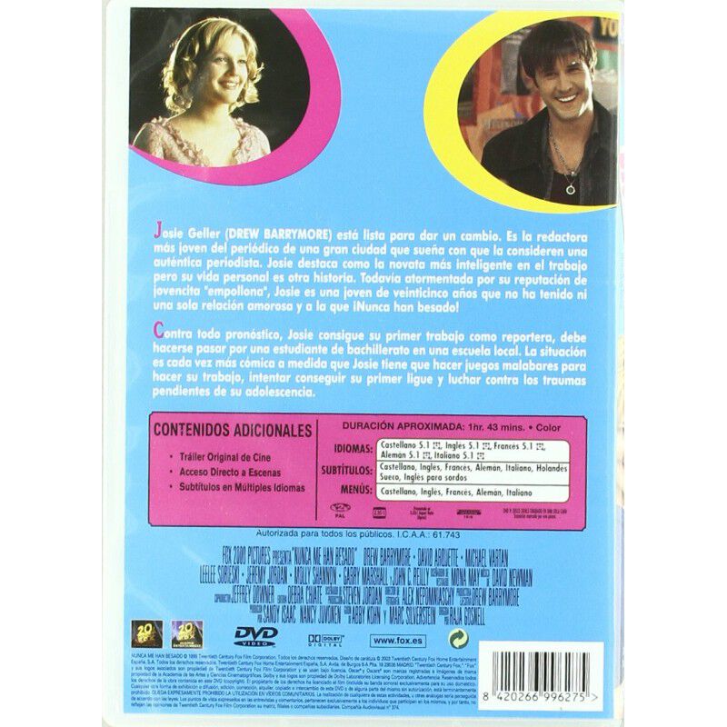 Nunca Me Han Besado [DVD] image number null