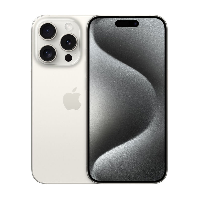 iPhone 15 Pro 128Gb eSIM Blanco Reacondicionado image number null