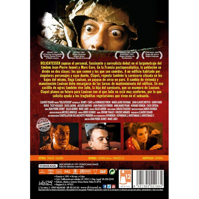 Delicatessen [DVD] image number null