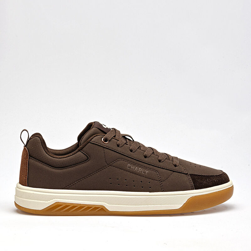 Charly tenis sport para hombre caf&eacute; cod 139684-... image number null