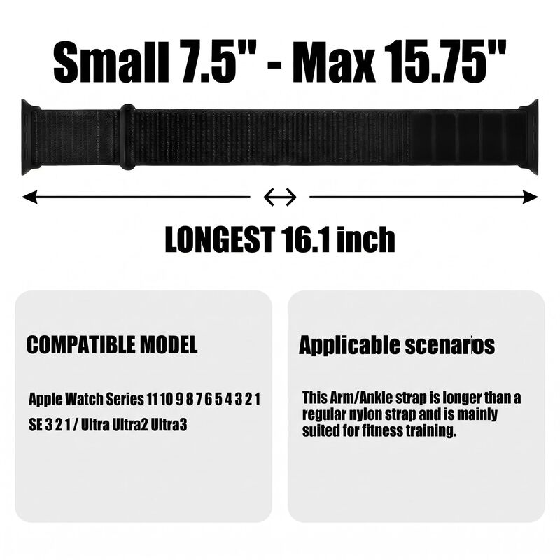 Correa Straplanet para Brazo y Tobillo de 41cm ... image number null